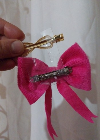 Pembe Fiyonk Detaylı Toka - Görsel 3