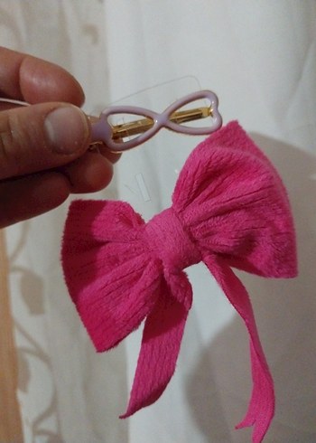 Pembe Fiyonk Detaylı Toka - Görsel 2