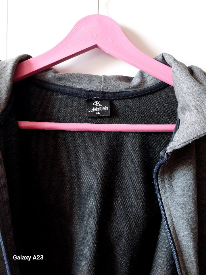 Gri Fermuarlı Kadın Sweatshirt - Görsel 4