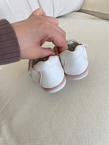 20 Beden beyaz Renk Bebek Ayakkabısı