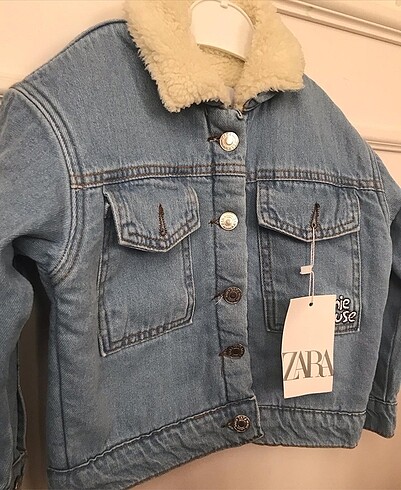 Zara Kız çocuk kot ceket