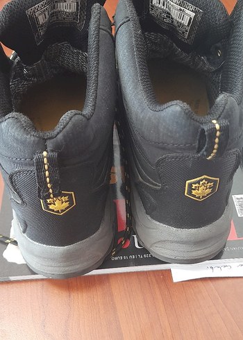 Lumberjack 37 numara Siyah Erkek Outdoor Botları Laced Biker Stili