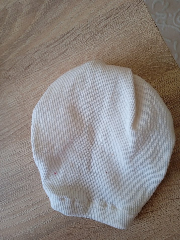 kız bebek Pileli Fiyonklu bone - Görsel 4