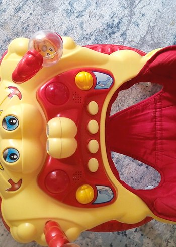 Renkli Kırmızı Bebek Yürüteci - Görsel 8