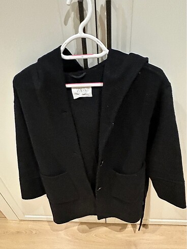 Zara Zara el yapımı yün karışımlı kaban