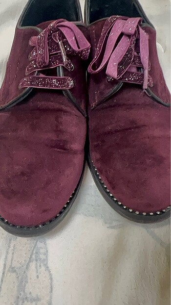 36 Beden Hotiç bordo loafer