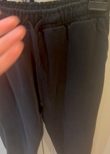 Siyah Rahat Kesim erkek Eşofman Altı - Görsel 18