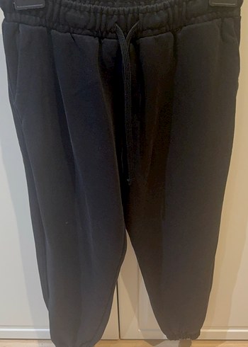 Siyah Rahat Kesim erkek Eşofman Altı - Görsel 16