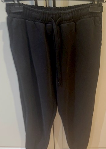 Siyah Rahat Kesim erkek Eşofman Altı - Görsel 2