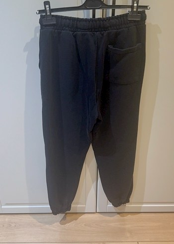 Siyah Rahat Kesim erkek Eşofman Altı - Görsel 17