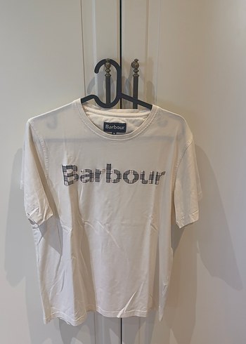 Barbour Ekru Logo Tisort