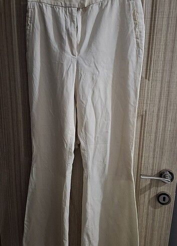 Bej renk kumaş pantolon