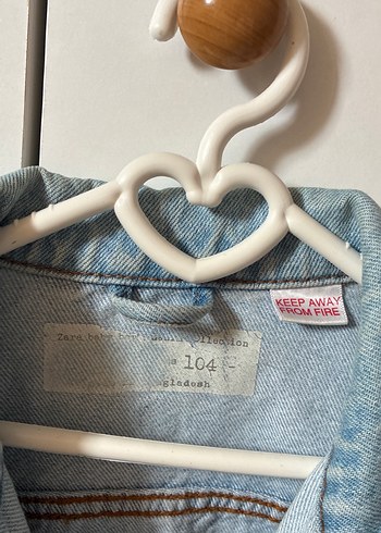 Zara çocuk kot ceket - Görsel 2