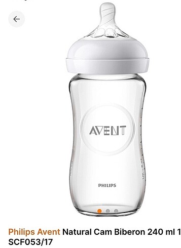 Philips avent natural cam biberon
