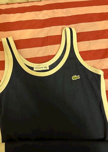 Lacoste Siyah Kolsuz Atlet