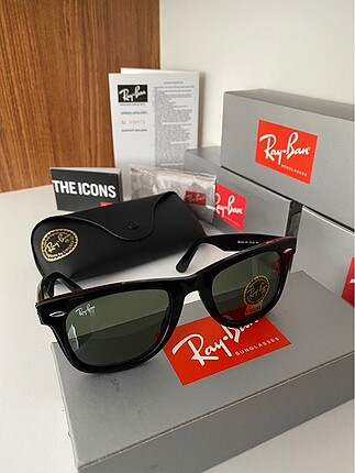 Orjinal sıfır Ray-Ban Rb2140 wayfarer