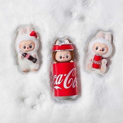 Pop Mart Coca Coka Labubu Vinyl Blind Box