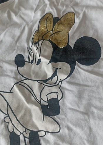 Kız Çocuk Beyaz Baskılı Atlet - Görsel 4