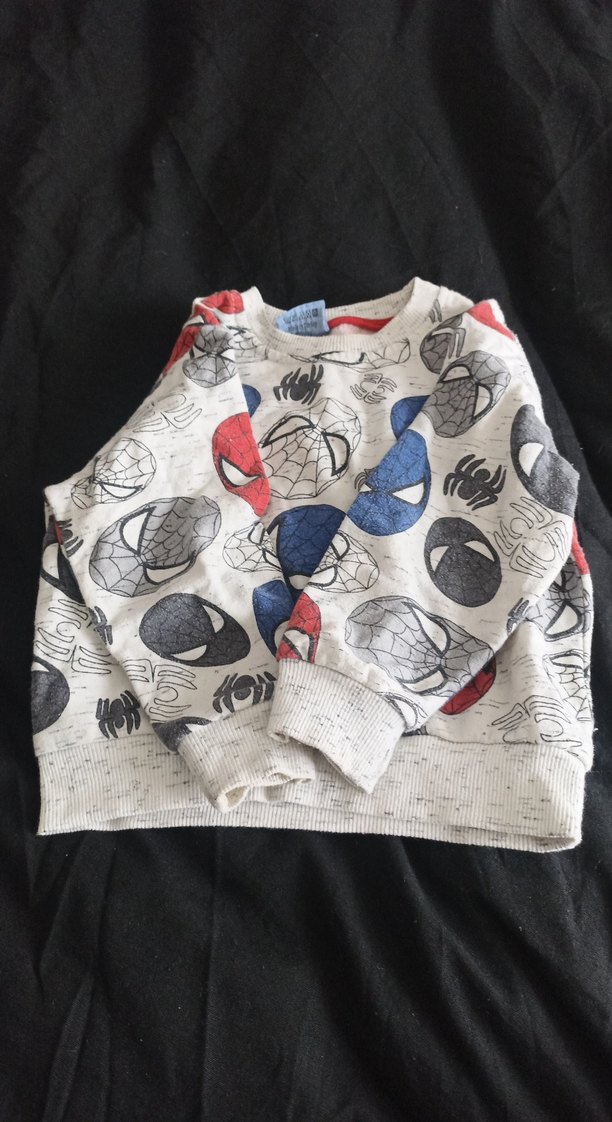 Erkek Çocuk Spiderman Örme Sweatshirt - Görsel 2