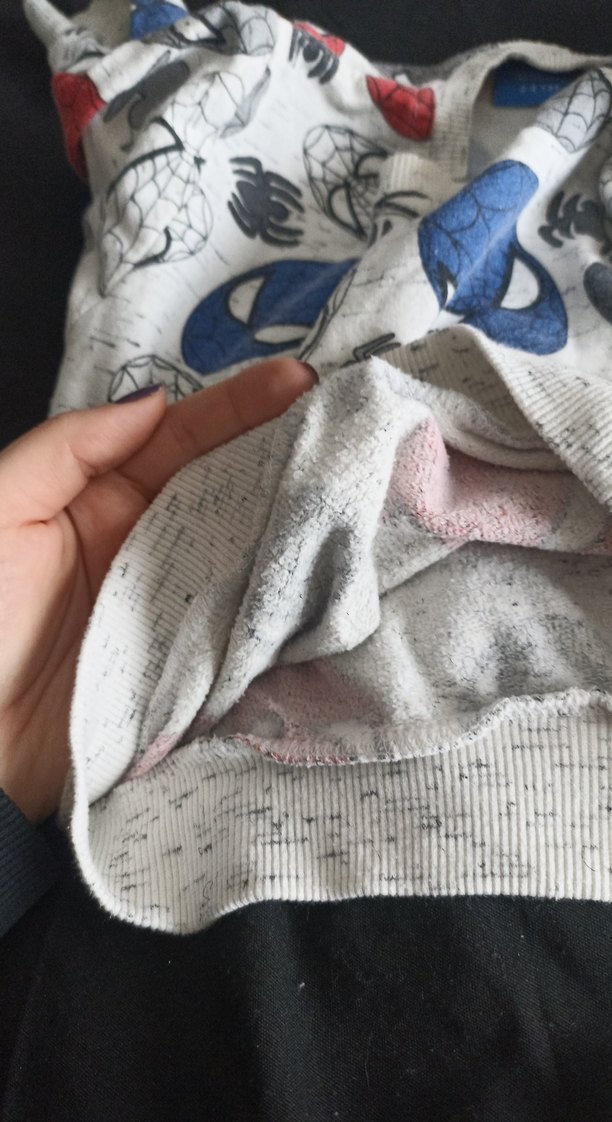 Erkek Çocuk Spiderman Örme Sweatshirt - Görsel 5