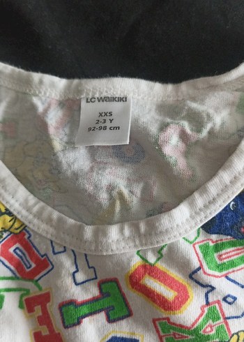 Renkli Baskılı Çocuk Atlet - Görsel 3