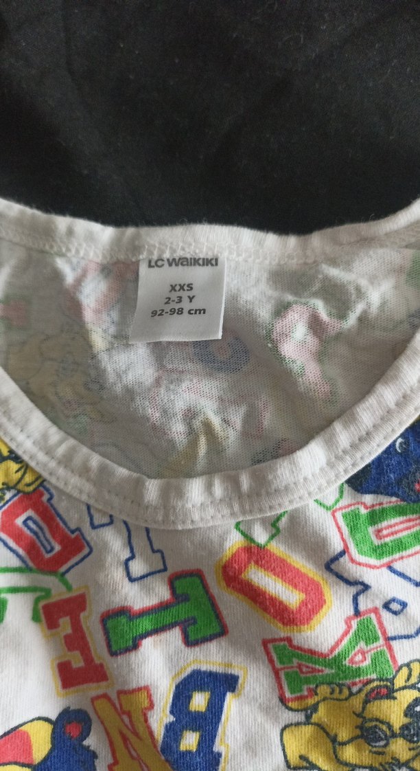 Renkli Baskılı Çocuk Atlet - Görsel 3