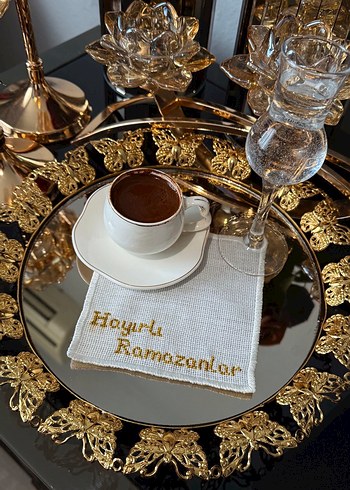 Kahve sunum peçetesi - Görsel 2