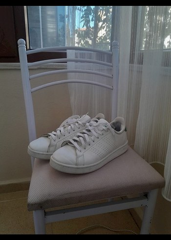 Adidas Beyaz Bağcıklı erkek Spor Ayakkabı