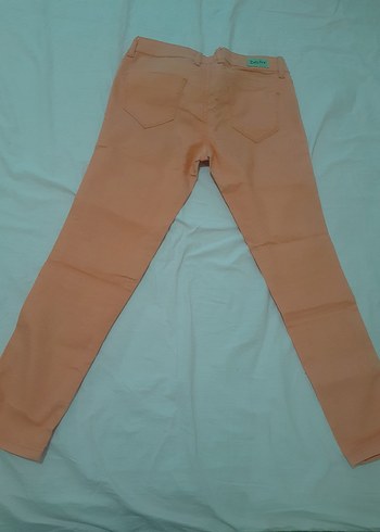 Zara Bej Düğmeli Kadın Kumaş Pantolon