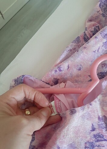 LC Waikiki Kiz cocuk.mor elbise