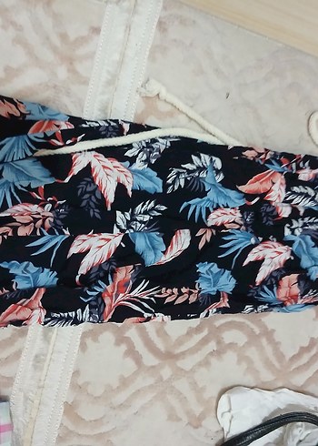 Bohem Çok Renkli Uzun Düğmeli eşbise - Görsel 4