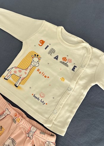 Diğer Bebek Uzun Kollu Baskılı Takım