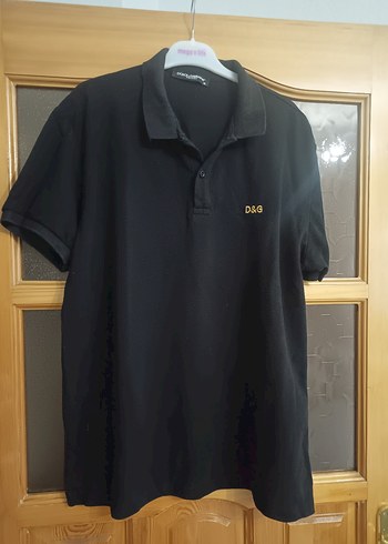 Siyah D&G Erkek Polo Tişört - Görsel 3
