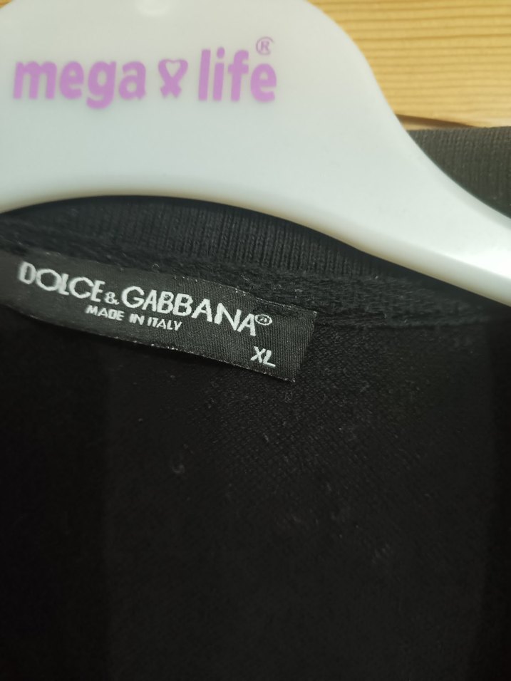 Siyah D&G Erkek Polo Tişört - Görsel 2