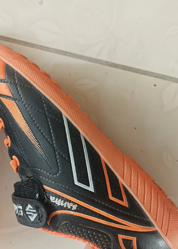 Turuncu Erkek Çocuk Spor Ayakkabı Velcro - Görsel 4