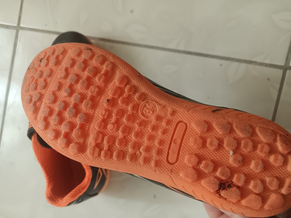 Turuncu Erkek Çocuk Spor Ayakkabı Velcro - Görsel 5