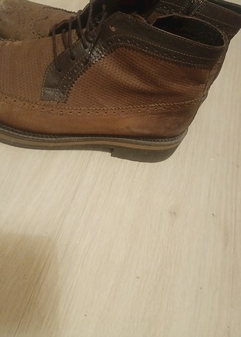 Kahverengi Süet Erkek Bağcıklı Bot - Görsel 2