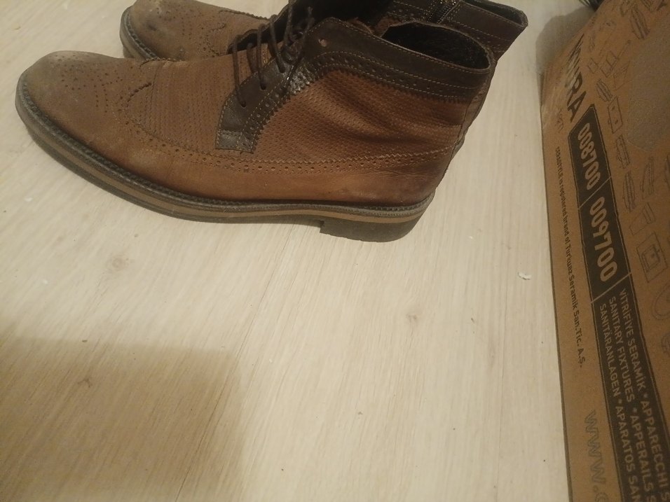 Kahverengi Süet Erkek Bağcıklı Bot - Görsel 2