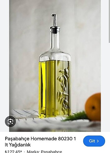 Paşabahçe yağdanlık