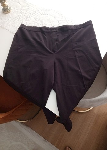 Kadın Kahverengi Kumaş Pantolon