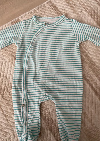 Bebek Erkek Örgü Askısız Body ve Kıyafet Seti - Görsel 4