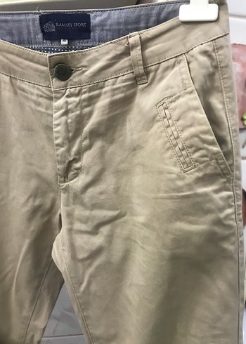 Bej Regular Fit Erkek Rahat Pantolon - Görsel 3