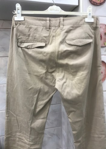 Bej Regular Fit Erkek Rahat Pantolon - Görsel 5