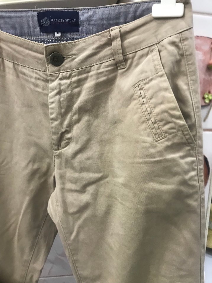 Bej Regular Fit Erkek Rahat Pantolon - Görsel 3