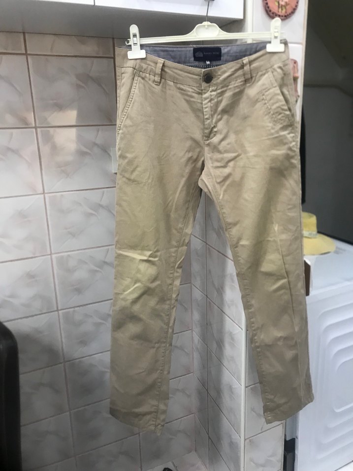 Bej Regular Fit Erkek Rahat Pantolon - Görsel 2