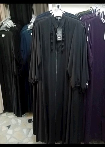 Bej Kadın Fermuarlı Uzun Jerace 54-56 beden - Görsel 6