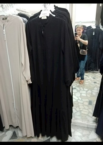 Bej Kadın Fermuarlı Uzun Jerace 54-56 beden - Görsel 2