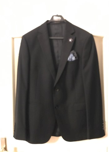 Diğer Siyah Klasik Damat Takımı Papyonlu