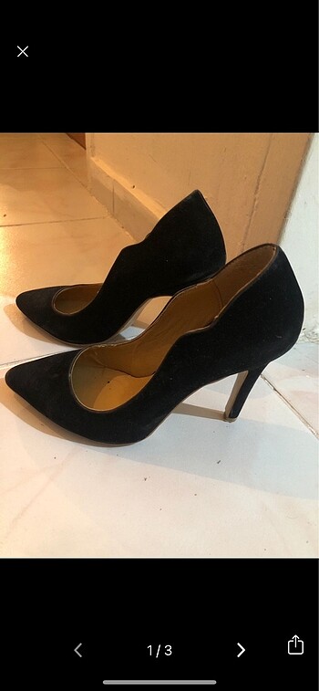 37 Beden Siyah stiletto