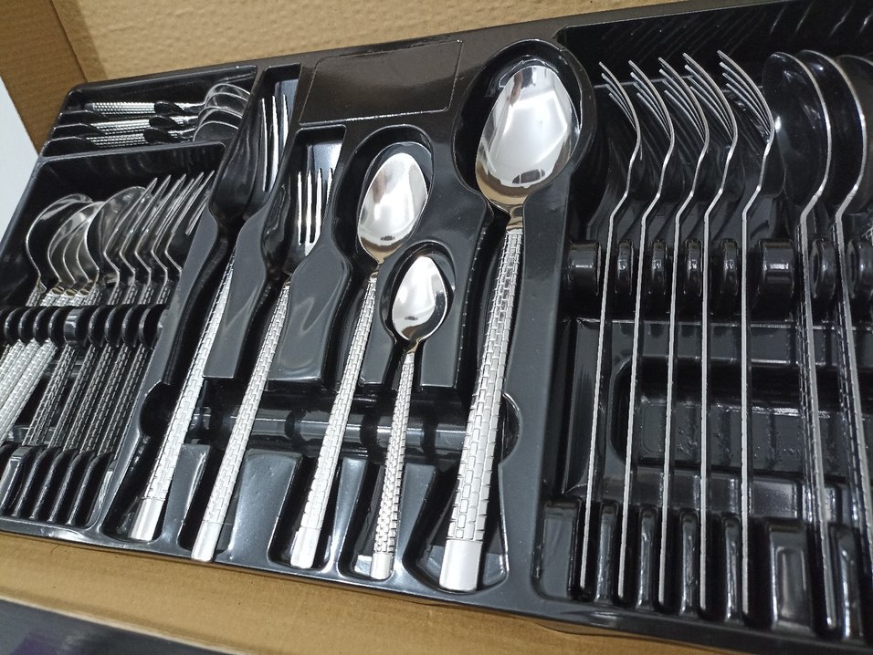 Kaşık Çatal takımı 30 parça  paslanmaz  Çelik Sıfır Üründür - Görsel 2